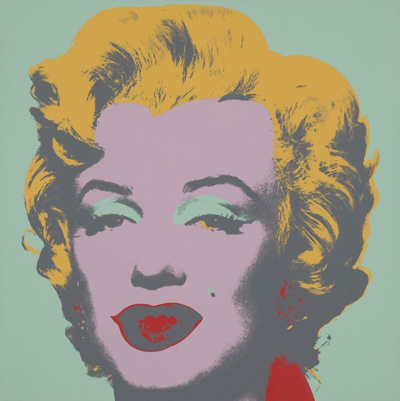 “Marilyn Monroe,” from 1967, is among the screenprints by artist Andy Warhol currently on display at the High Museum of Art. The museum has extended the Warhol exhibit for an additional week, until Sept. 10. Photo: courtesy, Warhol Foundation for the Visual Arts, Inc.