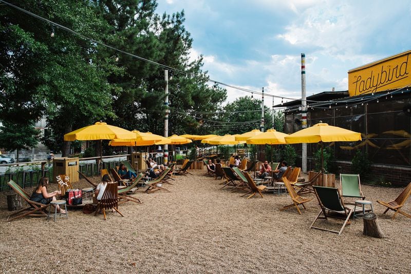 The Grove at Ladybird serves as an extension of the restaurant’s patio. CONTRIBUTED BY ANDREW THOMAS LEE