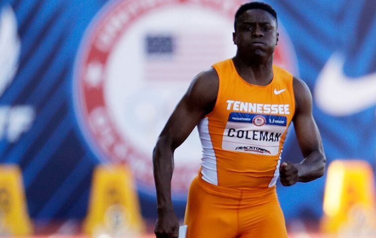 Christian Coleman, track and field