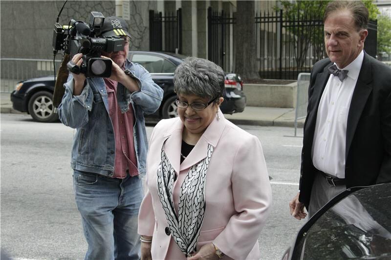 Her illness and death prevented former Atlanta Superintendent Beverly Hall from having her day in court, but today 11 other APS educators were convicted. (AJC File,)
