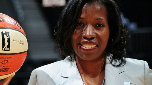 Angela Taylor was in her second season with the Atlanta Dream.