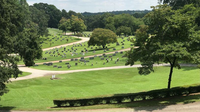 Crestlawn Cemetery has been added to the walking tours offered by the Atlanta Preservation Center, which includes Jewish sections of significant Atlantans. (Courtesy of Atlanta Preservation Center)