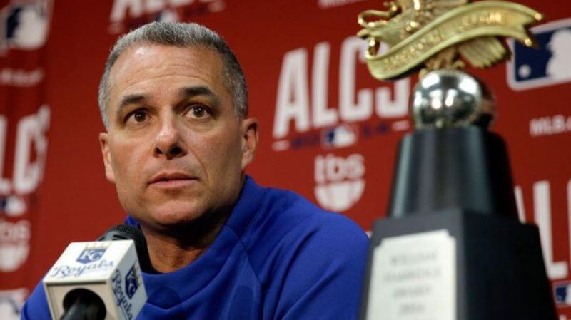  The Braves have been denied permission to interview Dayton Moore, at least for now. (AP photo)