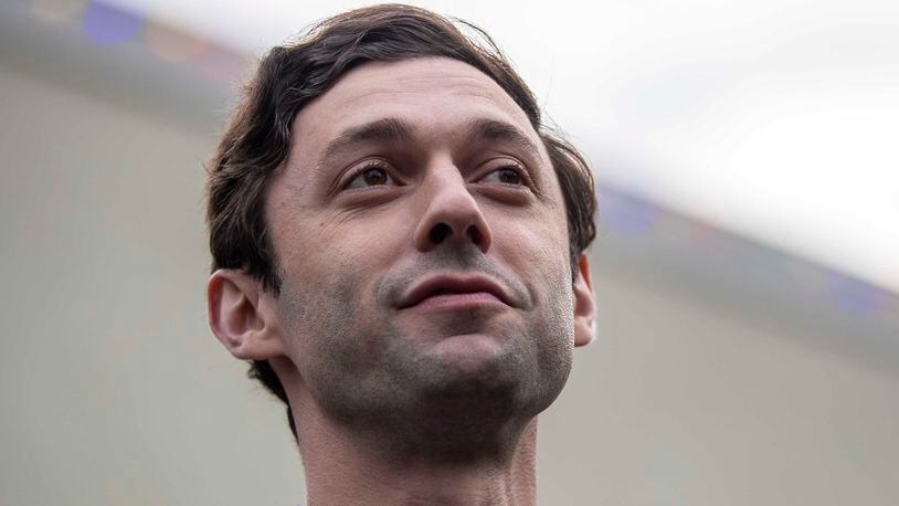 Georgia U.S. Sen. Jon Ossoff has completed hiring his top staff, and overall, 66% of them are people of color. That compares with 11% overall in the Senate.  (Alyssa Pointer / Alyssa.Pointer@ajc.com)