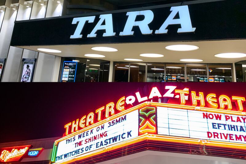 The owner of Plaza Theatre will reopen the Tara Theatre after it closed in November 2022. AJC file photos