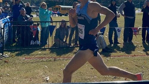 Ethan Ashley is the Georgia Gatorade boys cross country runner of the year for 2021-22.