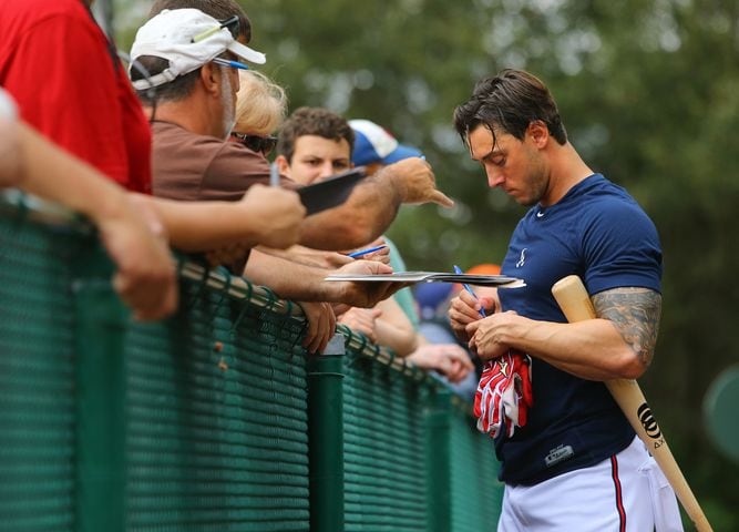 Curtis Compton's best photos from Braves camp