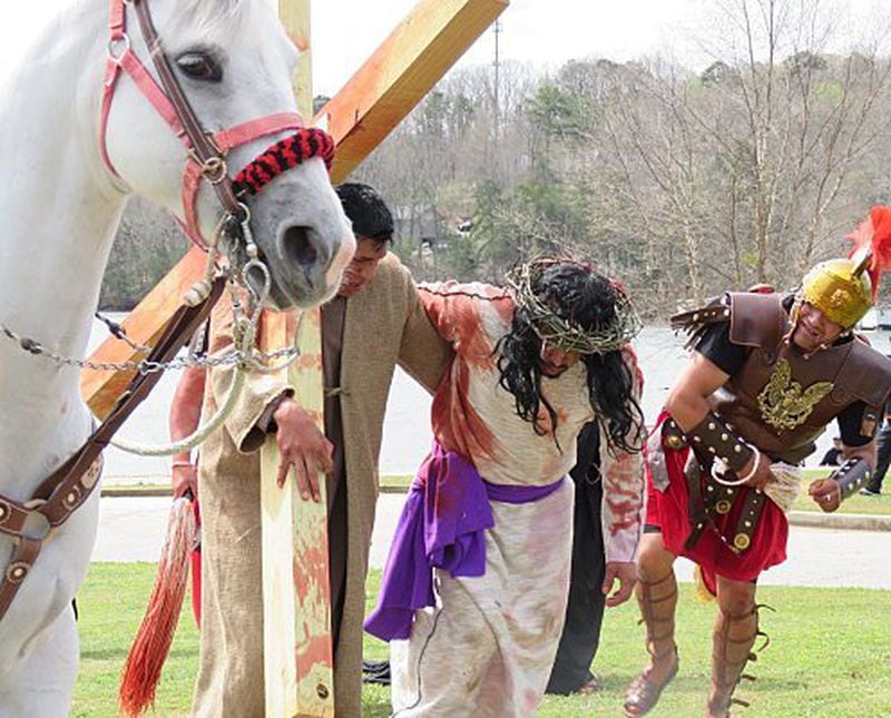 St. John Paul II Mission and Messengers of Christ ministry has been presenting live Stations of the Cross on Good Friday for 29 years. In 2019 it will be at Gainesville's Laurel Park starting at 11 a.m.