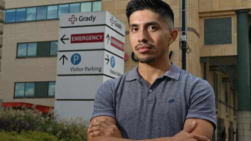 Humberto Orozco is an HIV advocate, who fights to make prevention and treatment options accessible for Hispanics in Atlanta who are living with HIV. (Hyosub Shin / Hyosub.Shin@ajc.com)