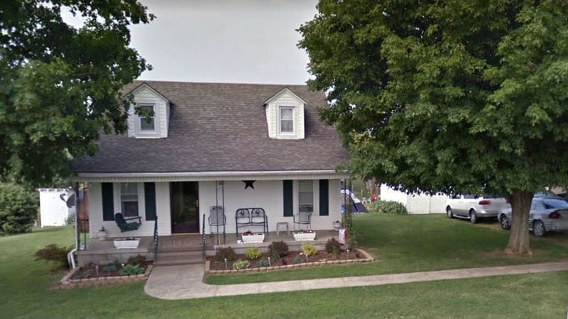 Pictured in a June 2013 Street View image is the home on Fall LickRoad in Garrard County, Ky., at which human remains were found Tuesday, July 9, 2019, in connection with the Jan. 4, 2019, disappearance of Richmond mom Savannah Spurlock, 22.