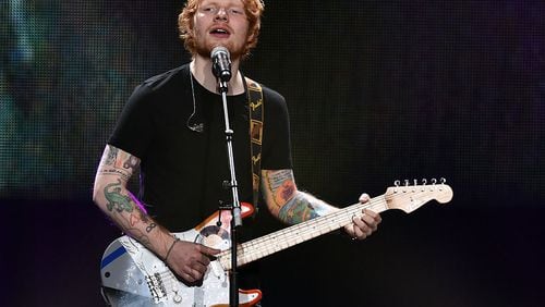 Ed Sheeran will bring his guitar and charm to Mercedes-Benz Stadium on Nov. 9, 2018.