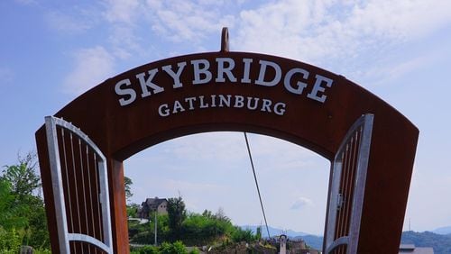 The Gatlinburg SkyBridge will have double the lights this holiday season. (CC BY-NC 2.0; photo cropped)