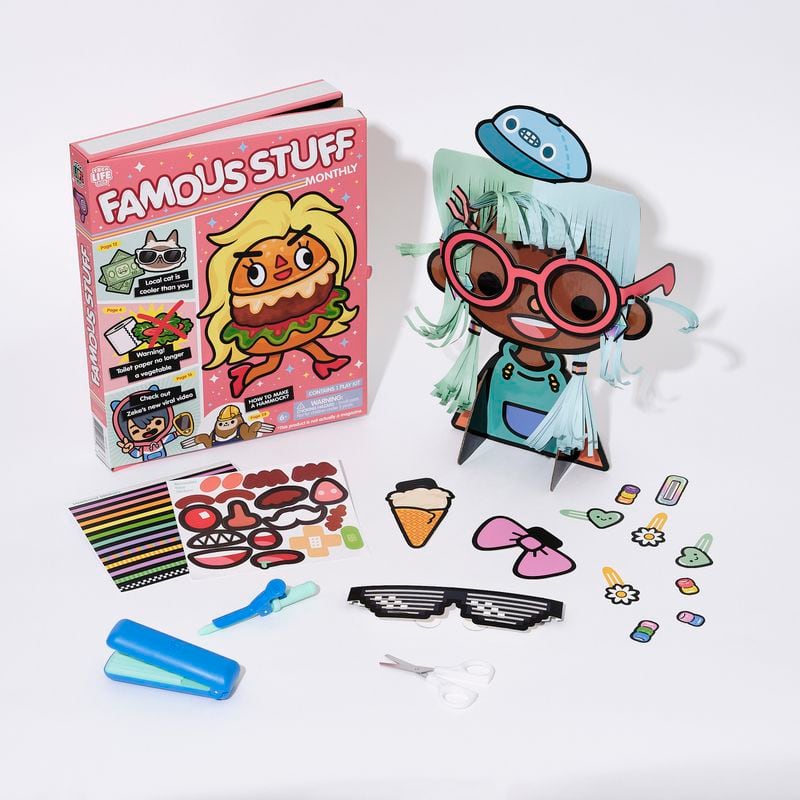 A monthly subscription to fun, creative DIY activity kits will keep preteens entertained.
Photo credit: Toca Life Box