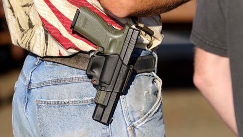 Many Americans are armed. Should teachers in the classroom be among them? (AP Photo/Ryan Kang)