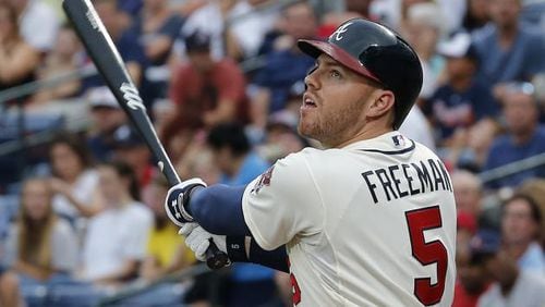Freddie Freeman is “more confident than ever” that he’ll be ready to play next week against the Nationals after taking his first batting practice Wednesday since his May 17 left-wrist fracture. (AP file photo)