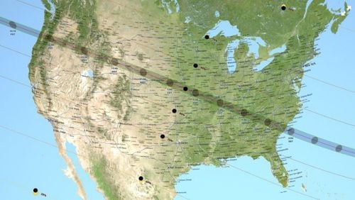 NASA data visualizer Ernie Wright created the most accurate map of the 2017 eclipse path to date. NASA