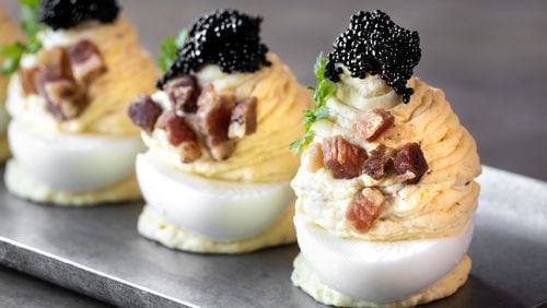Deviled Eggs from Carson Kitchen.