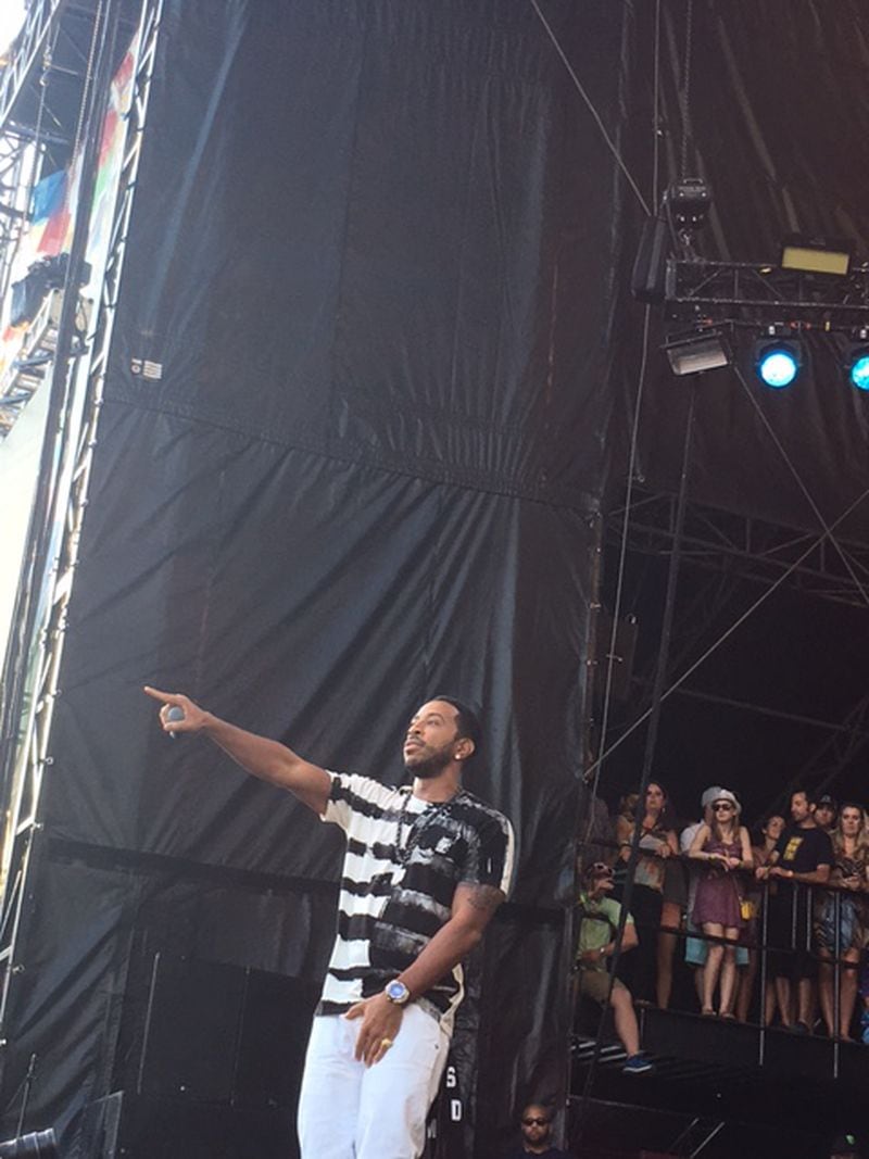 Ludacris performs at Sweetwater 420 Fest on April 24, 2016.