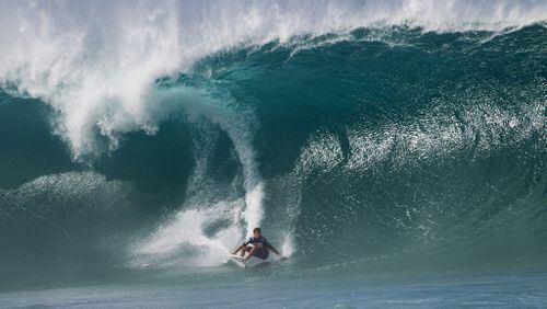 Who hasn't heard of the Banzai Pipeline? While this area is flat as a lake during summer months, the beast awakens during winter and produces what some say is the best barrel in the world. (Kirstin Scholtz/ASP-Covered Images/Zuma Press/TNS)