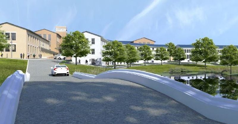 A rendering of Macauley Investments’ planned $700 million-plus master planned development for about 145 acres of the former Fort McPherson. SPECIAL to the AJC from Macauley Investments.