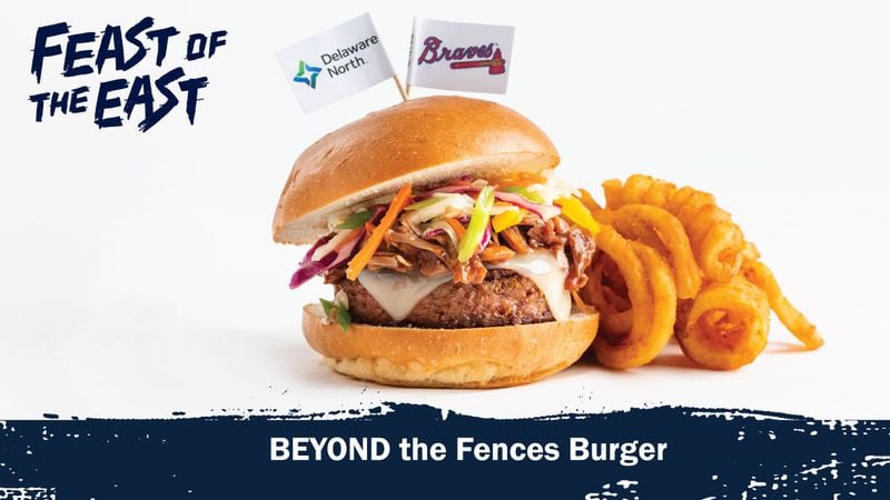 The Beyond the Fences Burger will be available during the Atlanta Braves' post-season at SunTrust Park.