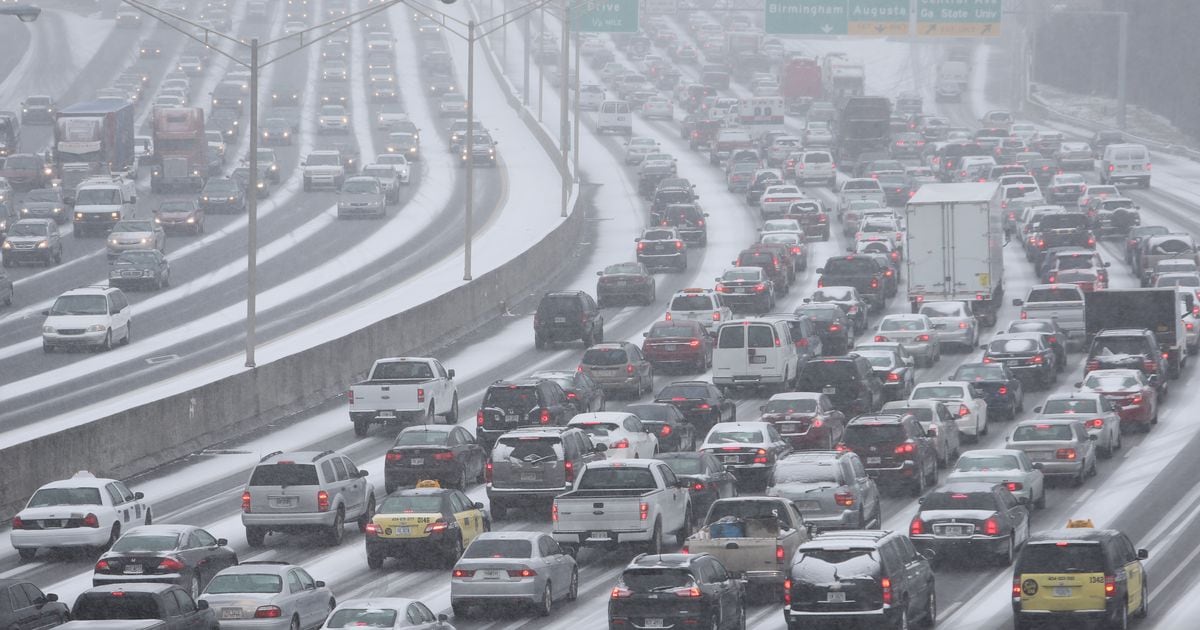 The January snow storm that paralyzed Atlanta
