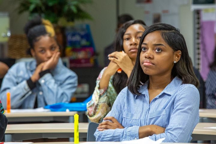 AP African American Studies class in Atlanta Public Schools 