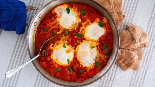 Smoky Summer Shakshuka. CONTRIBUTED BY KATE WILLIAMS