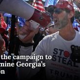 Screenshot of AJC special report about the campaign to undermine Georgia's election.