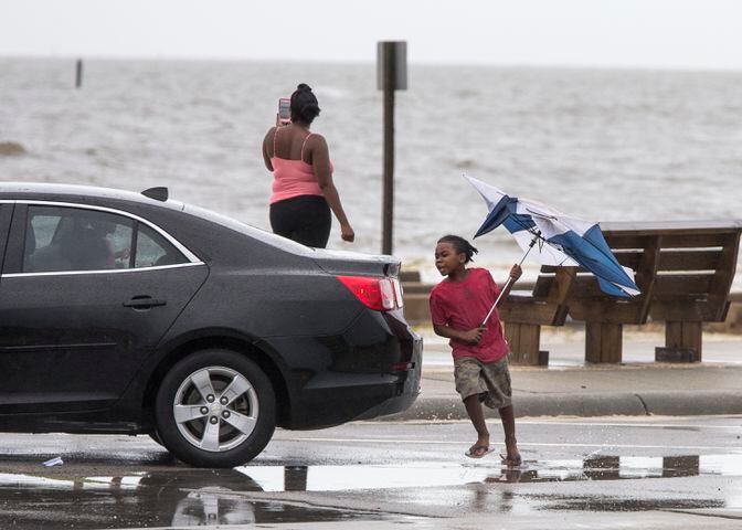 Hurricane Nate lashes Gulf Coast before weakening to tropical storm