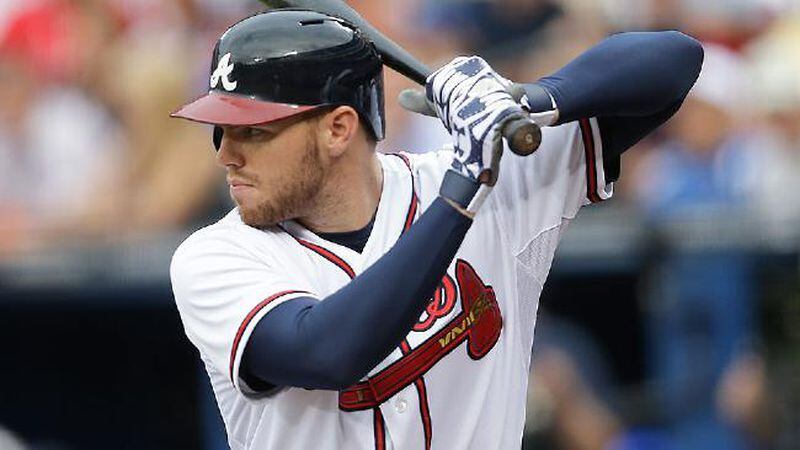 Freddie Freeman has four homers at Turner Field this season, and no other current Brave has hit even one at the home ballpark in 2016. (AP photo)