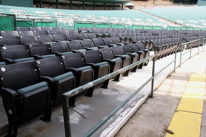  Fans in the box seats will now have a bit more cushion. Photo: Melissa Ruggieri/AJC