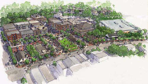 Alpharetta will pay $94,488 to construct a temporary downtown parking lot after about 75 spaces were lost to construction activity in the City Center development. CITY OF ALPHARETTA