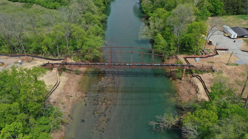 Johns Creek has decided to fund two additional smaller art commissions from the historic Rogers Bridge steel. (Courtesy City of Duluth)