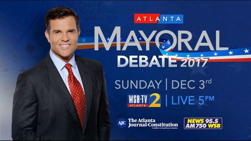 <p>Join Channel 2 Action News, The Atlanta Journal-Constitutiton and WSB Radio for a LIVE debate, Sunday at 5 p.m.</p>