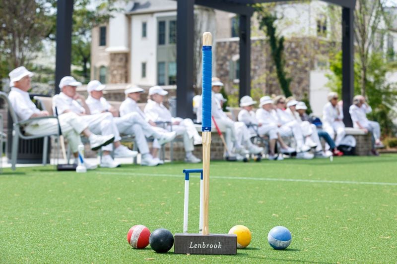 Croquet appears to be spreading in some metro Atlanta senior living communities like a well-manicured lawn.