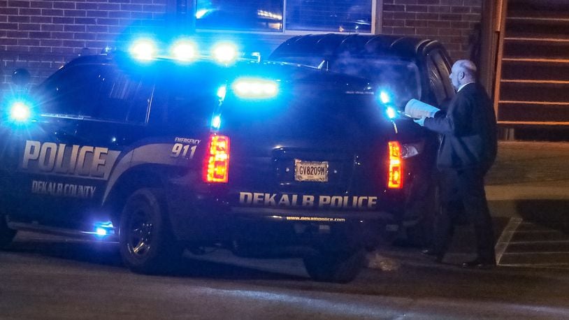DeKalb County police investigate a shooting