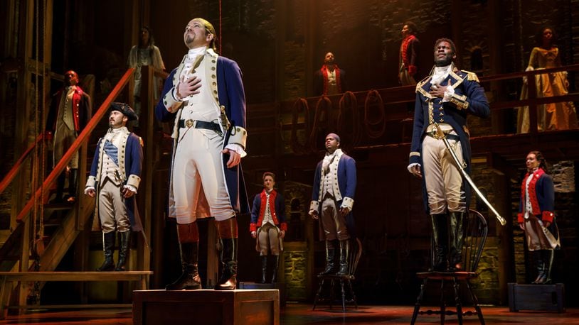 After a year's hiatus the mational touring company of the blockbuster musical 'Hamilton' returns to the Fox Theatre for a month of performances beginning Aug. 22. Photo: Joan Marcus