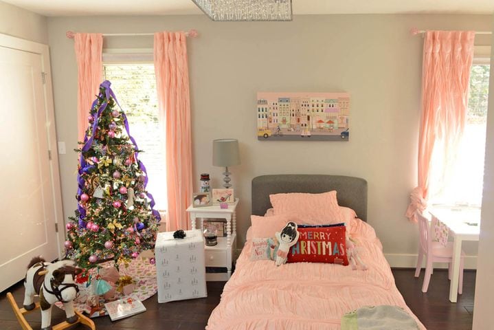 Photos: 8 trees among tour home’s Christmas decorations