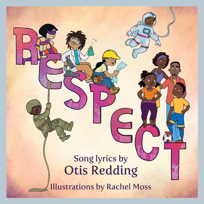 Images from the children's book, "Respect," based on the Otis Redding song of the same name.