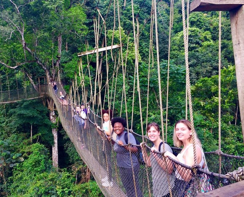 First-year Agnes Scott College students traveled to 16 different locations around the world in 2019, such as Ghana, pictured here. PHOTO CREDIT: AGNES SCOTT COLLEGE.