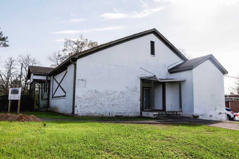 The Rosenwald School, formerly known as Jonesboro Colored School, will be renovated. (Natrice Miller/ Natrice.miller@ajc.com)