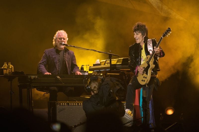 Keyboardist Chuck Leavell playing with The Rolling Stones in concert in 2015. Leavell’s Mother Nature Network is throwing the White House Correspondent’s Jam 2018 on April 27.