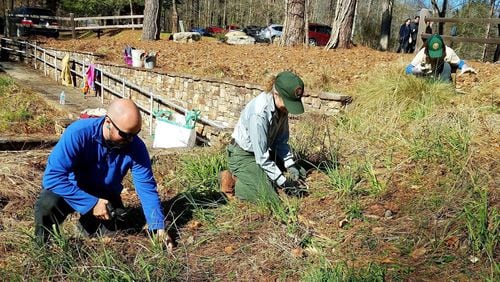 The Chattahoochee National Park Conservancy is seeking volunteers to help maintain its 15 park units with over three million visitors per year. (Courtesy Chattahoochee National Park Conservancy)