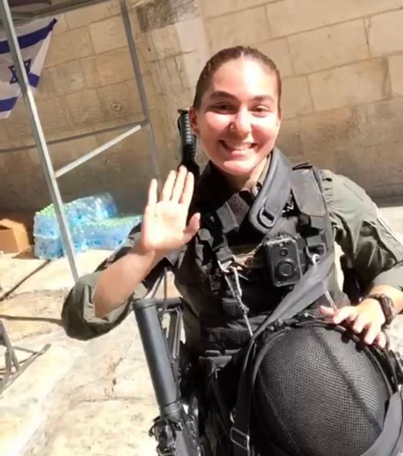Dunwoody High School graduate Rose Ida Lubin, 20, a police officer with the Iarael Defense Forces, was killed Monday morning during a knife-attack in Jerusalem. Photo: courtesy the family