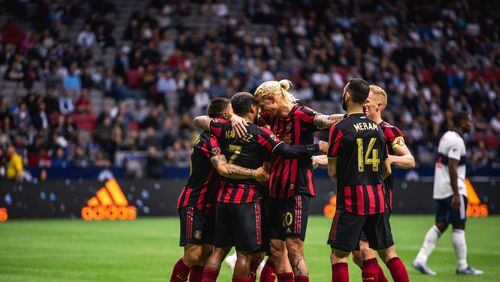 Atlanta United played an MLS against Vancouver at BC Place on Wednesday. (Atlanta United)