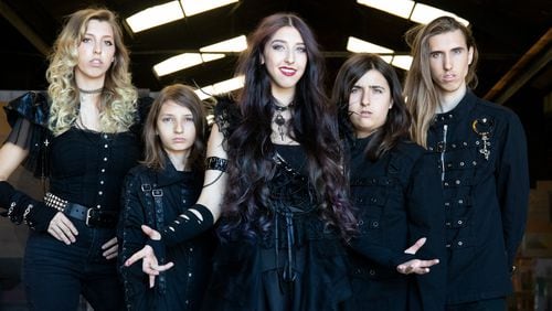 Liliac, the hard-rocking family band, recently relocated from Los Angeles to the Atlanta area.