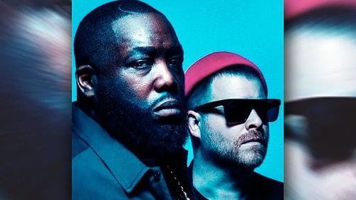 Killer Mike (left) and El-P of Run the Jewels. Photo: Timothy Saccent