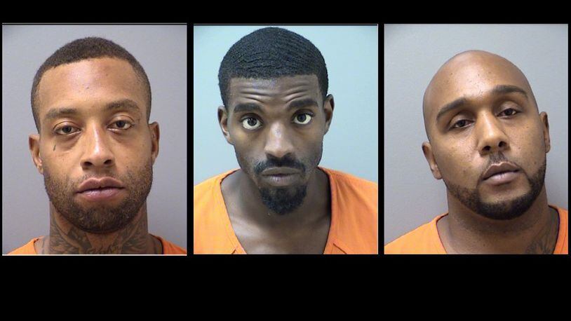 Byron Elrod, Darron Brown, Brian Miller (Credit: Cherokee County Sheriff's Office)