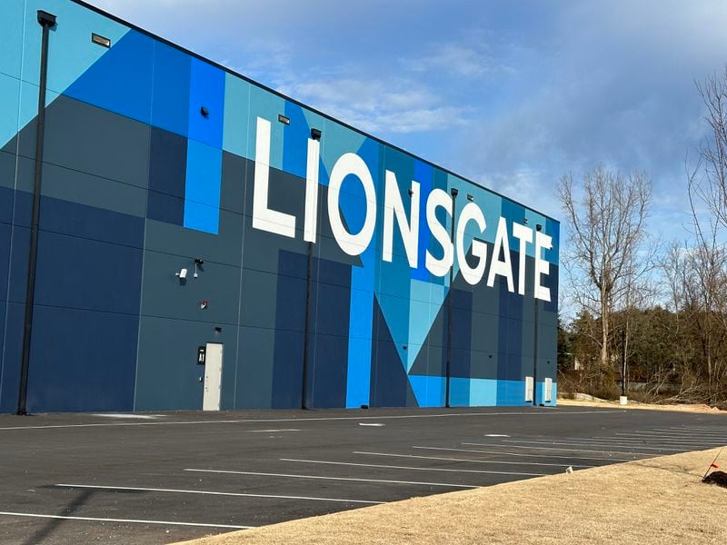 The new Lionsgate studio in Douglasville opened in early 2024. RODNEY HO/rho@ajc.com